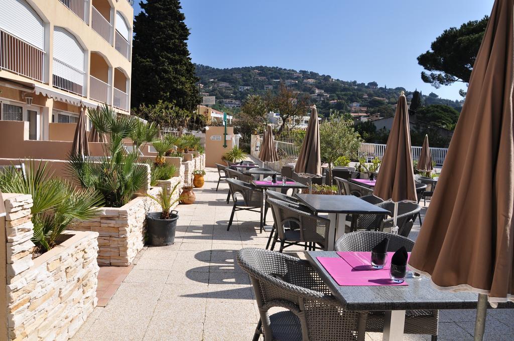 Hotel De La Plage Le Lavandou Exterior foto
